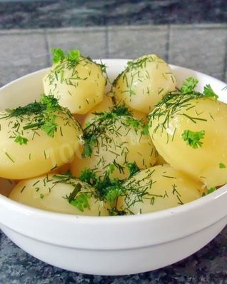 Картофель на пару