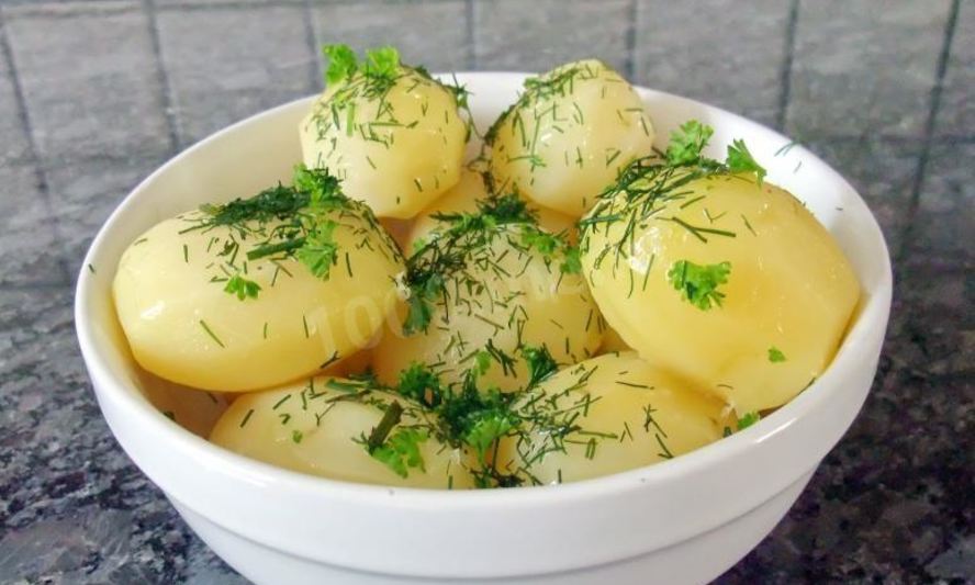 Рецепт картофеля на пару