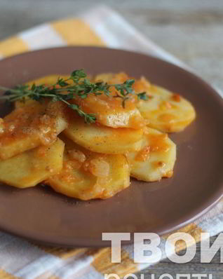 Картофель по-венгерски