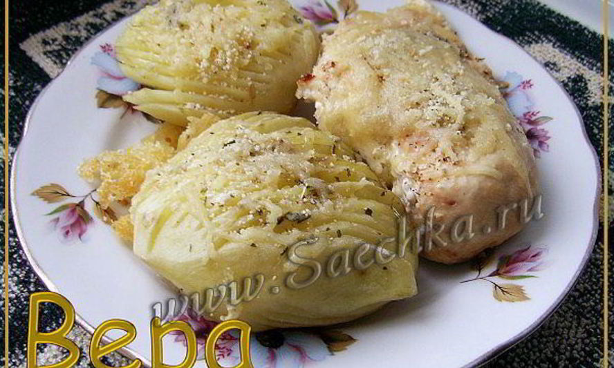 Рецепт картофеля с сыром