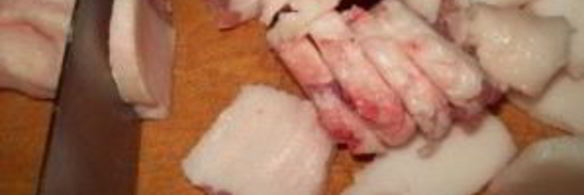 картофель в духовке с салом