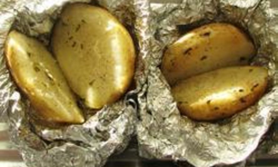 Рецепт картофеля в фольге