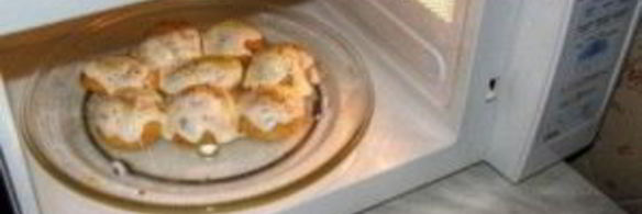 картофель в микроволновке