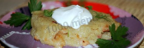 картофельная бабка в духовке