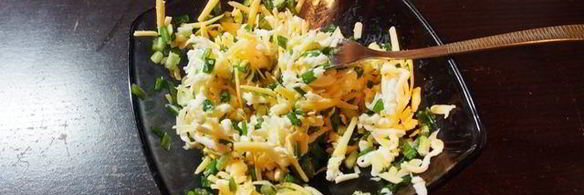 картофельные корзиночки с куриным филе