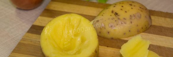 картофельные лодочки в духовке с начинкой фаршем