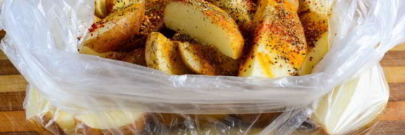 картошка по-деревенски в духовке