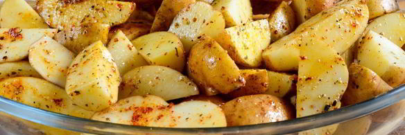 картошка по-деревенски в духовке