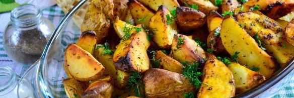 картошка по-деревенски в духовке