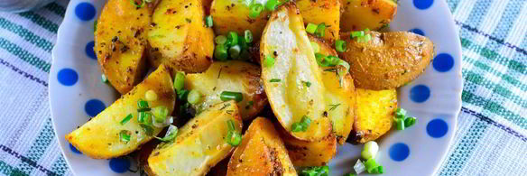 картошка по-деревенски в духовке