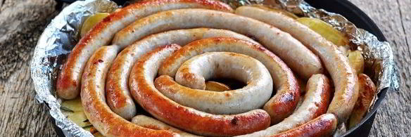 картошка с колбасой в духовке