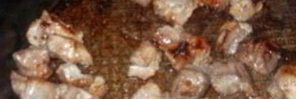 картошка со свининой в духовке на противне