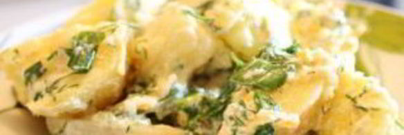 картошка в духовке со сметаной и сыром