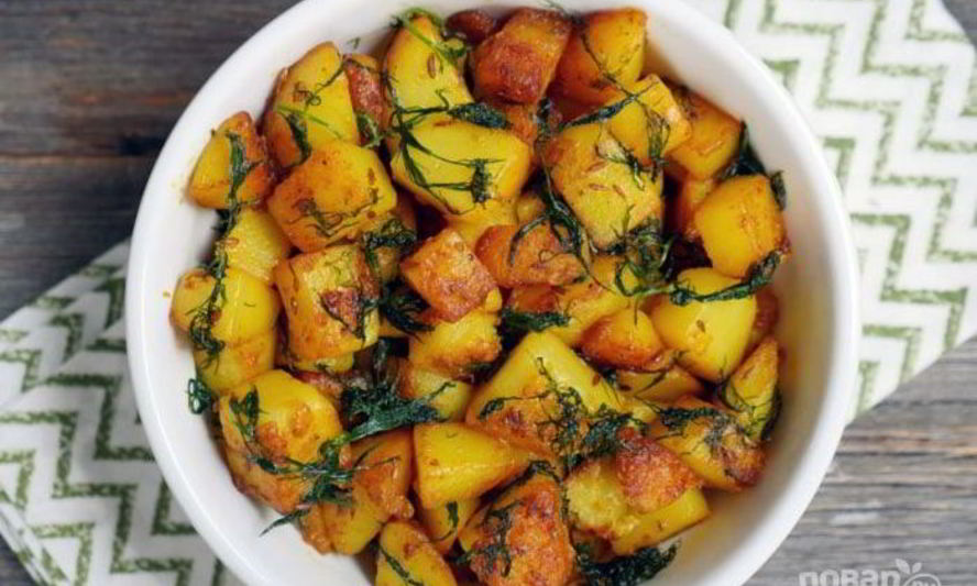 Рецепт хрустящей жареной картошки