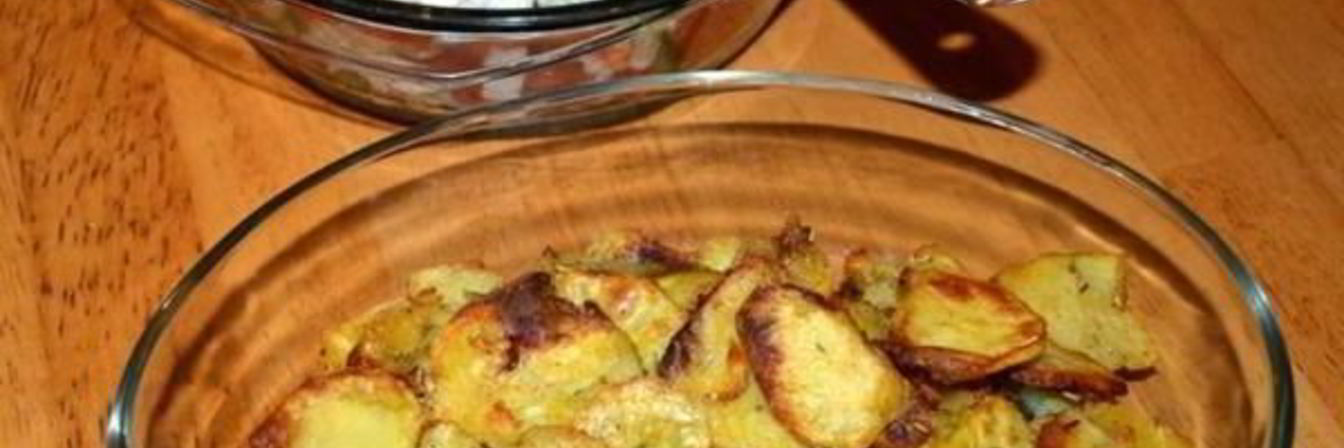 Хрустящий картофель в духовке