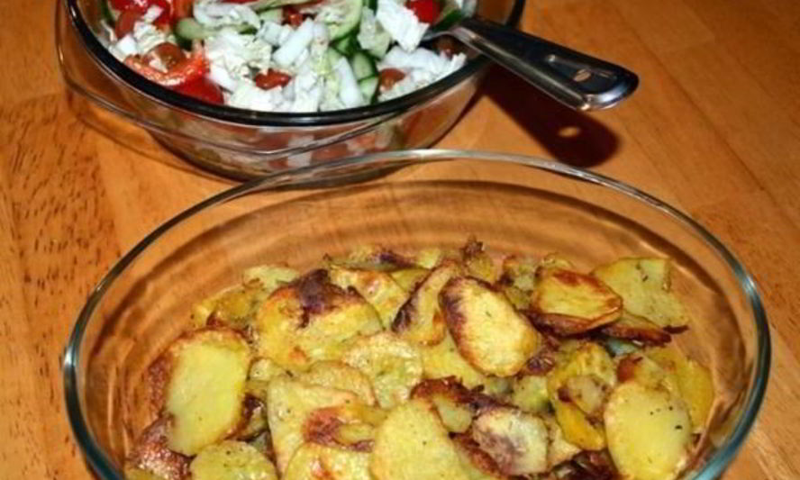 Рецепт хрустящего картофеля в духовке