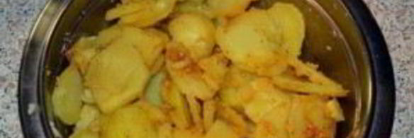 хрустящий картофель в духовке