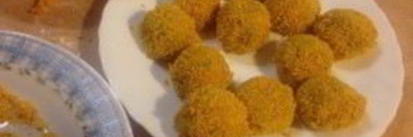 крокеты из шпината с сыром