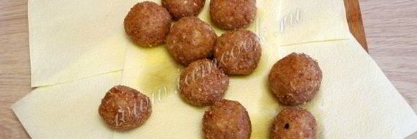 крокеты рыбные