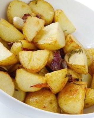 Печеный картофель в бальзамическом уксусе