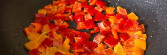 рассыпчатый рис с овощами