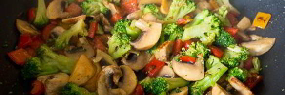 рассыпчатый рис с овощами