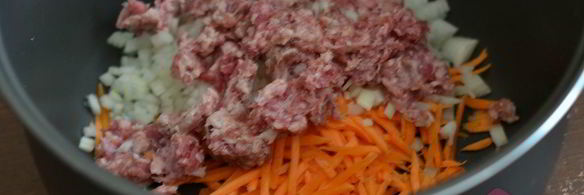 рис с фаршем в мультиварке