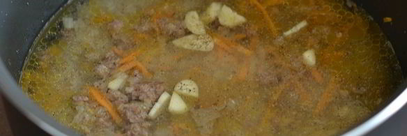 рис с фаршем в мультиварке