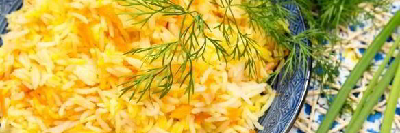 рис с овощами и шафраном