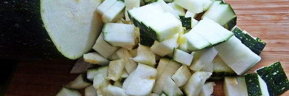 рис с овощами и ветчиной