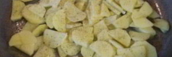 жареная картошка с морковкой