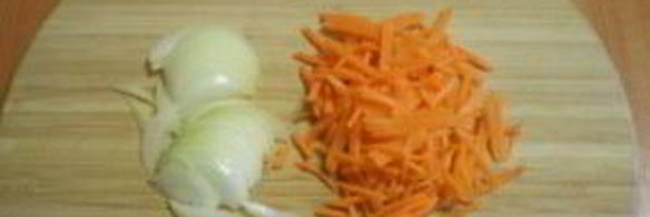 жареная картошка с морковкой