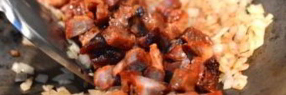 жареный рис со свининой, китайская классика