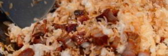 жареный рис со свининой, китайская классика