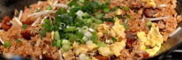 жареный рис со свининой, китайская классика