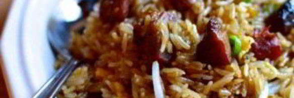 жареный рис со свининой, китайская классика