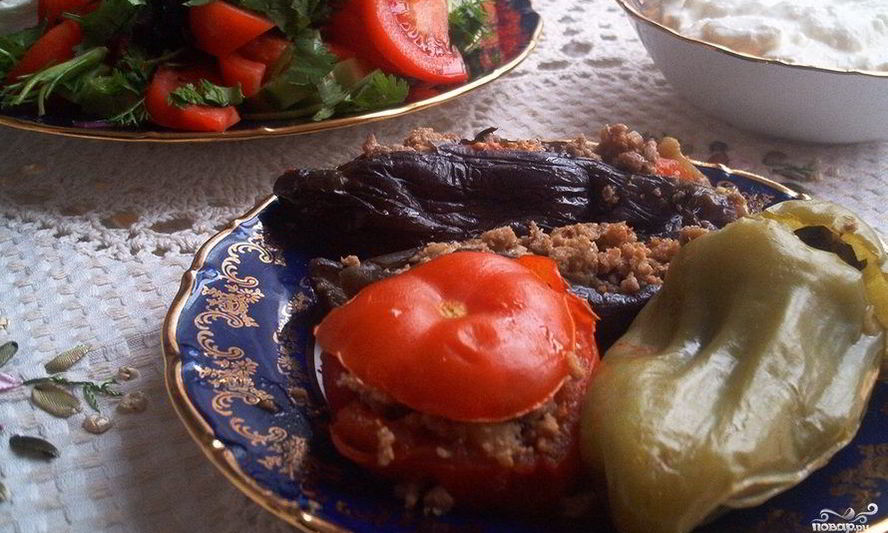 Рецепт долмы иза овощьёго