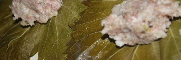 долма из свинины с яблоками