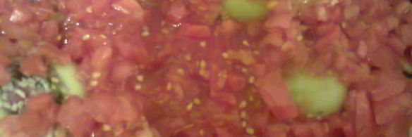 долма с баклажаном и болгарским перцем