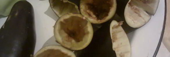 долма с баклажаном и болгарским перцем