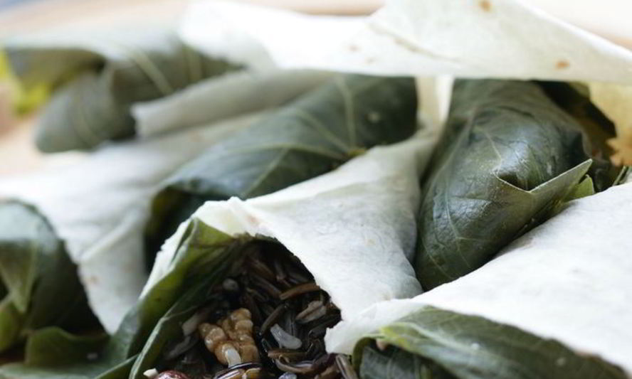 Рецепт долмы с диким рисом