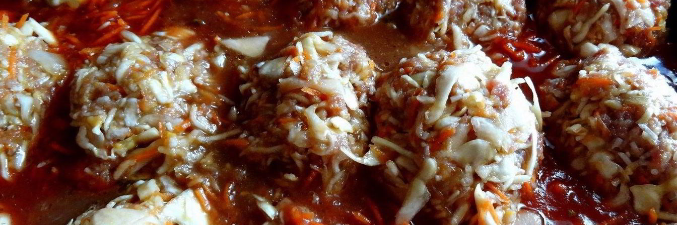 Голубцы фальшивые в тефтелях