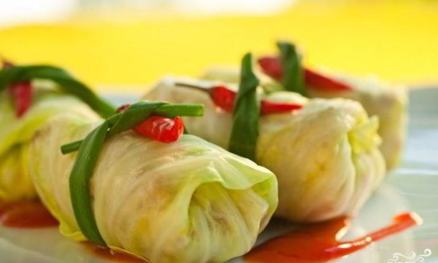 Рецепт голубцов, фаршированных овощами