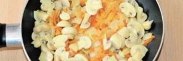 голубцы ленивые с грибами