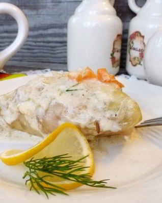 Голубцы с картофелем