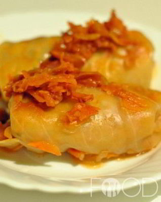 Голубцы с куриным фаршем