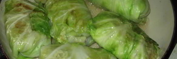 голубцы с мясом, запеченные в духовке