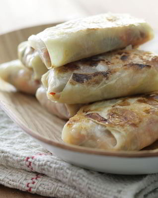 Голубцы с орехами и домашним сыром