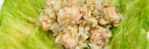 голубцы с рыбой