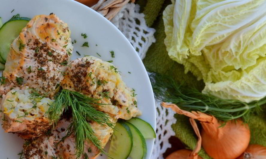 Рецепт голубцов в пекинской капусте